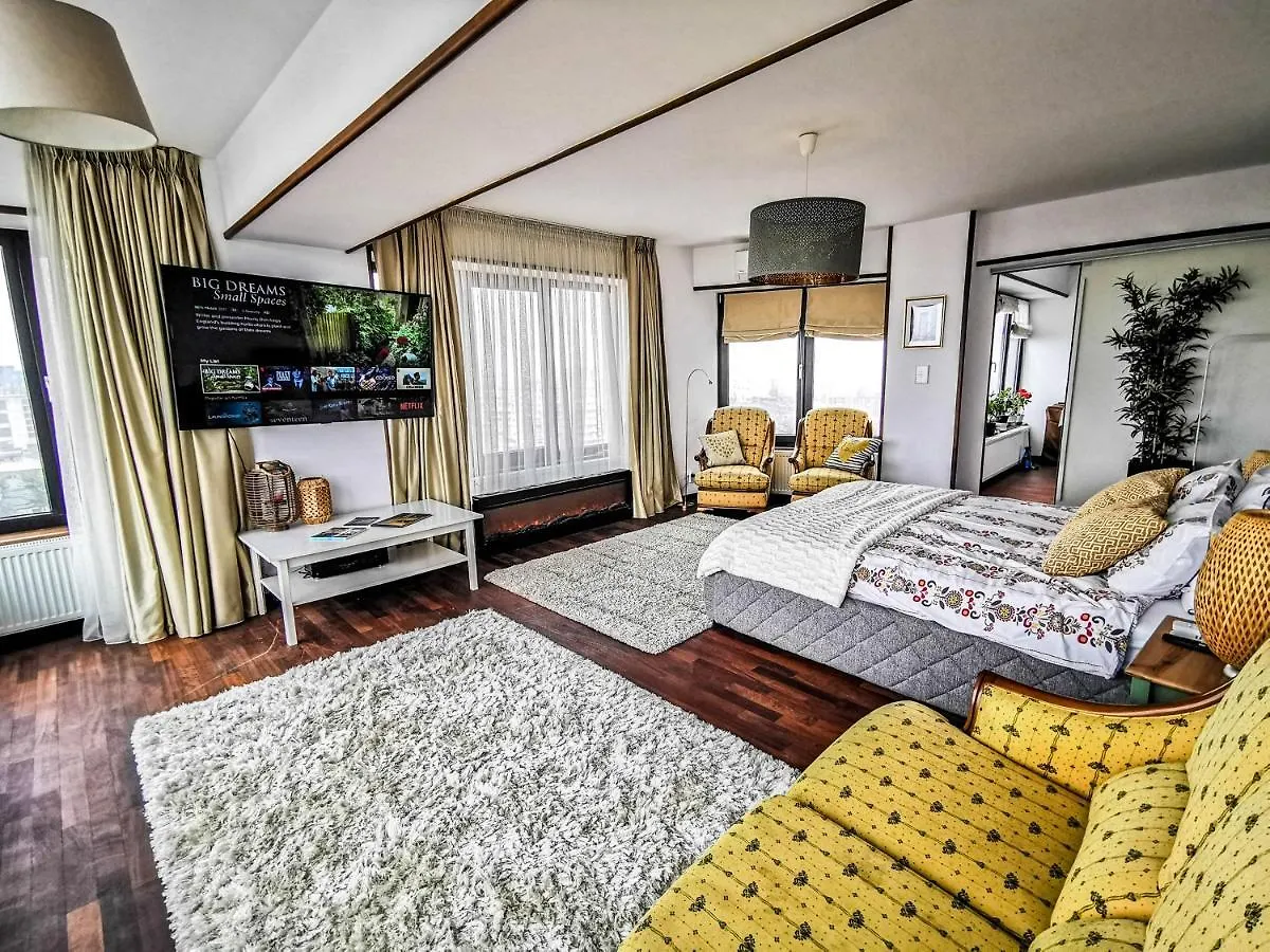 Downtown Penthouse With Fantastic Views Apartment Bucharest Romania