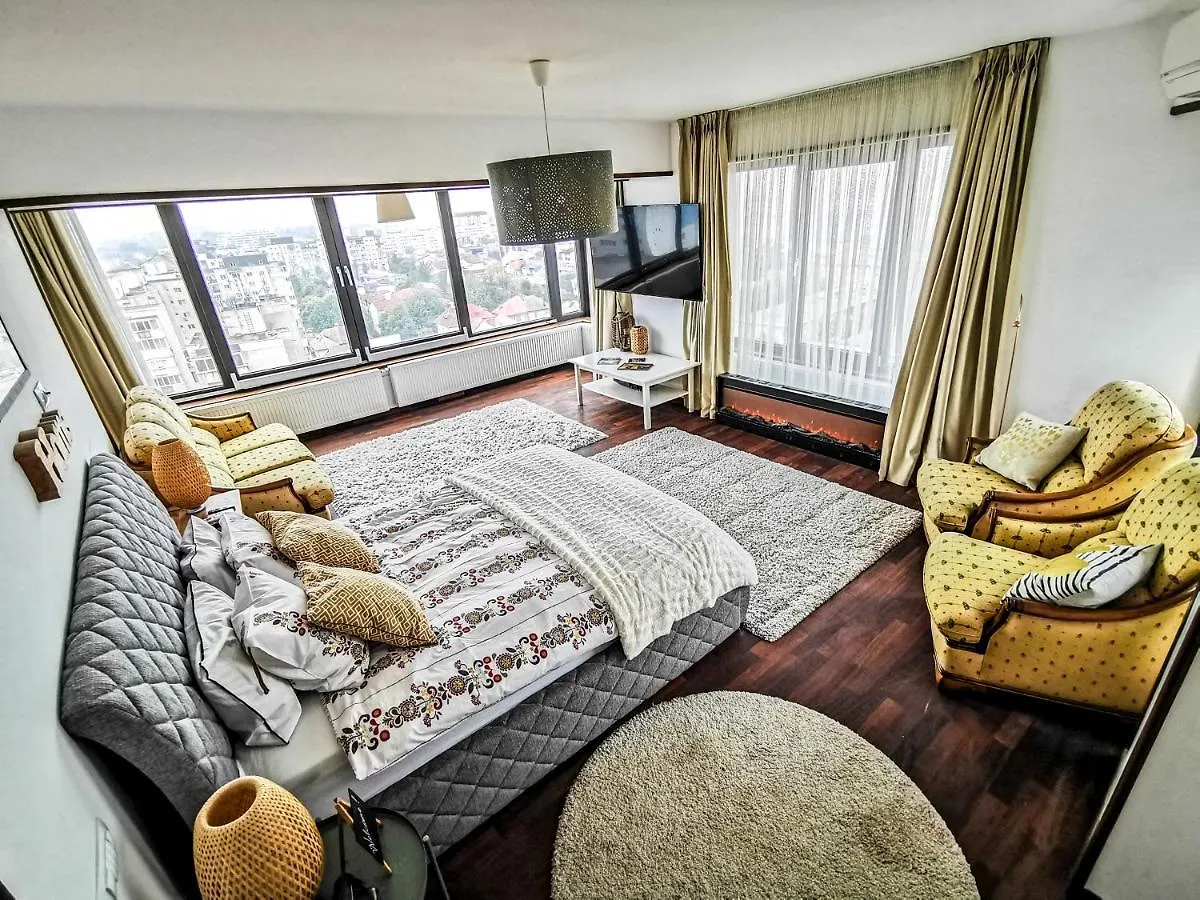 Appartamento Downtown Penthouse With Fantastic Views Bucarest
